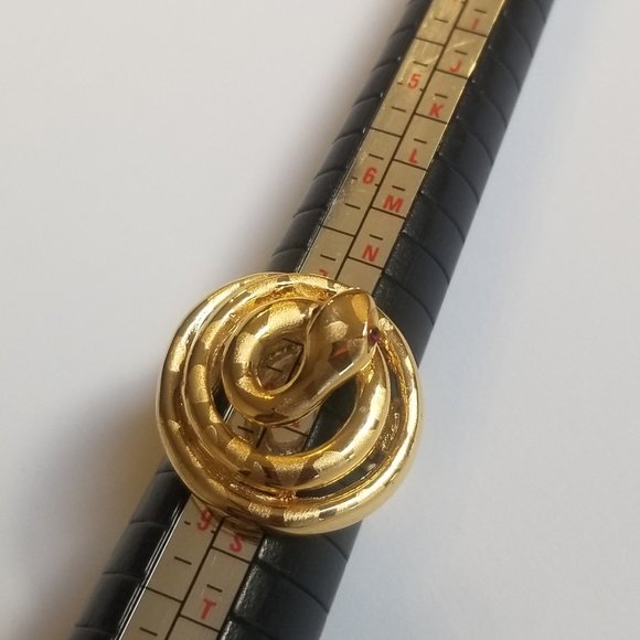 Coiled Snake Ring Size 8 - Picture 6 of 8